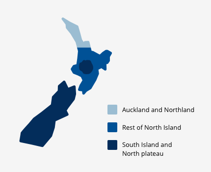 New Zeland Map